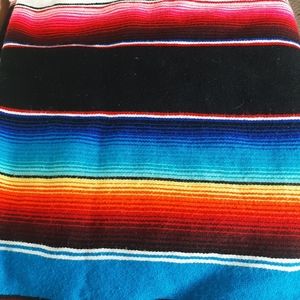 Serape mexican blanket
